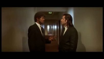 Pulp Fiction / Massage de pieds (foot massage) Samuel L Jackson & John Travolta