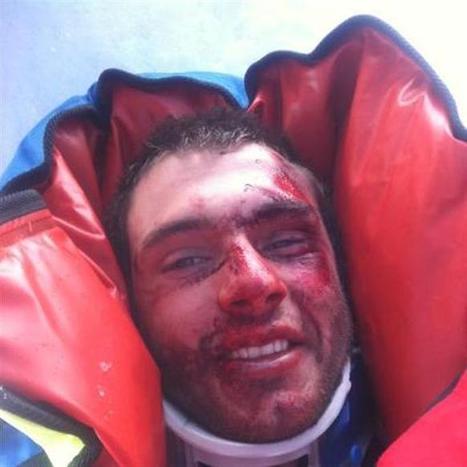 Un sportif qui a le moral