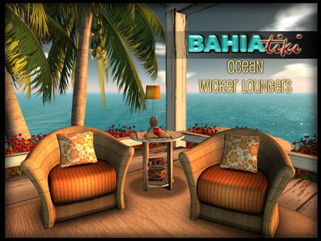 Ocean Wicker Chairs | Bahia Tiki | Scoop.it