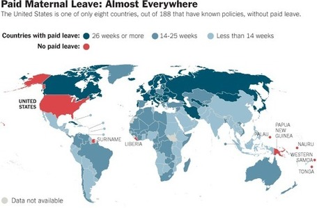 Paid Maternity Leave: Almost Everywhere - NYTimes.com | Cultural Geography News | Scoop.it