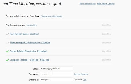 Wordpress: utilisez Dropbox pour sauvegarder votre blogue | Descary.com | bloggin' | Scoop.it