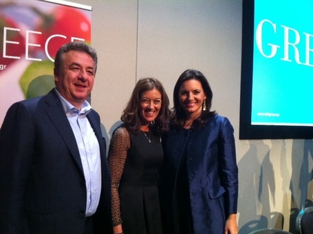 Minister Kefalogianni w/ Governor Arnaoutakis & Author Victoria Hislop | IncredibleCrete | Scoop.it