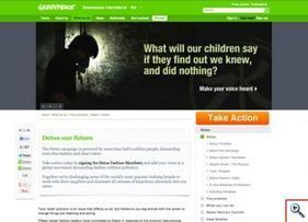Greenpeace slams latest ZDHC Roadmap | Dyes & Chemicals News | Ethical Fashion | Scoop.it