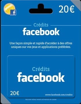 La Fnac vend les cartes Facebook Credits en avant-premi&egrave;re | CityQR | Scoop.it