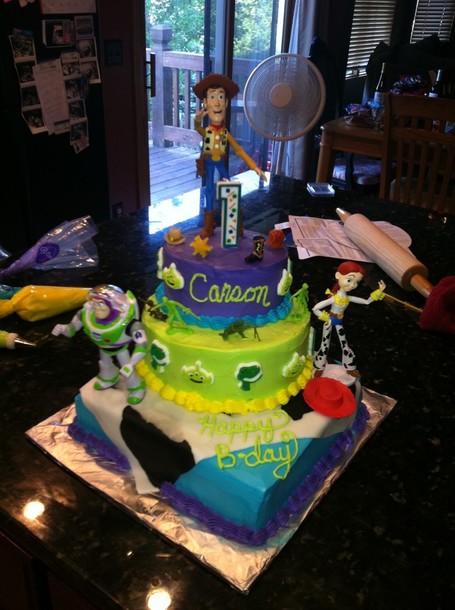 Carson&rsquo;s Toy Story Birthday Cake - Aunesty Janssen - Reikofski | Themed Cake How To's | Scoop.it
