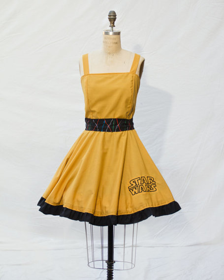 C3P0 Retro Style Dress | GeekGasm | Scoop.it