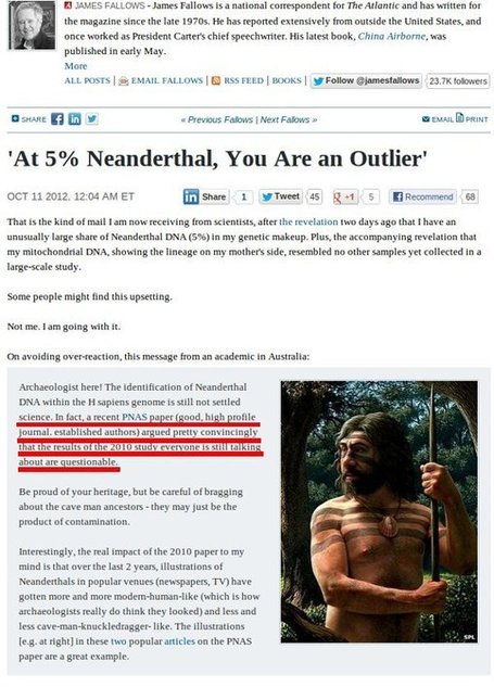 Don&rsquo;t trust an archaeologist about genetics, don&rsquo;t trust a geneticist about archaeology | Gene Expression | Discover Magazine | Archaeology Articles and Books | Scoop.it