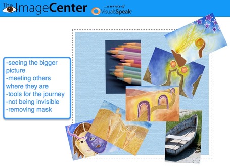 Exploring vision for Art Every Day Month | Christine Martell | Unstick Your Stories Using Visuals | Scoop.it