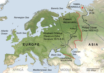 Where Is Europe? | The Geography Classroom | Scoop.it