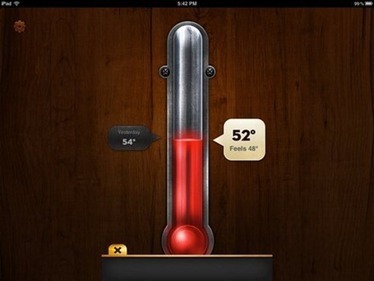Need a Giant Thermometer on Your iPad? There&rsquo;s an App for That &mdash; iPad Insight | iPads in Education | Scoop.it