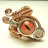 Steampunk jewelry and copper wire works by Dereck Maltez