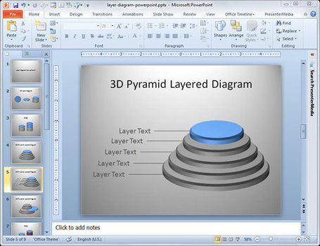 Making Powerpoint Presentations on Making A Layer Diagram In Powerpoint 2010   Powerpoint Presentation