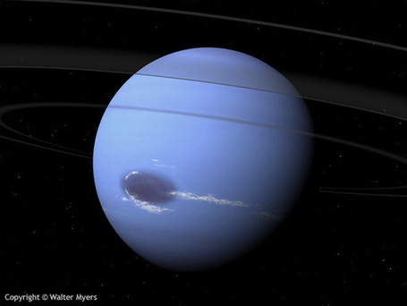 Neptune has a Giant Blue Spot, just like Jupiter has a Giant Red Spot | SJC Science | Scoop.it