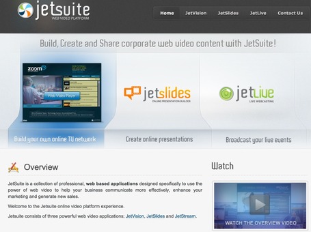 JetSuite: Web Video Platform | Online Video Provider (OVP) List | Scoop.it