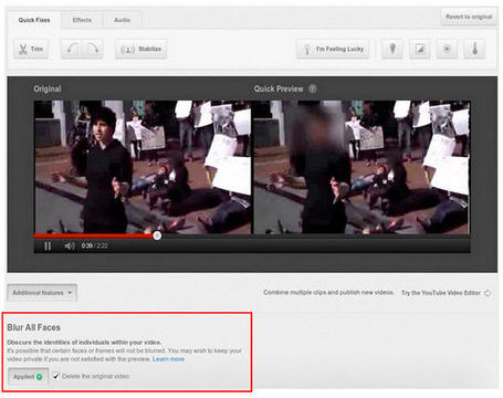 C&oacute;mo hacer borrosos los rostros de personas en un v&iacute;deo antes de subirlo a YouTube | Gelarako erremintak 2.0 | Scoop.it