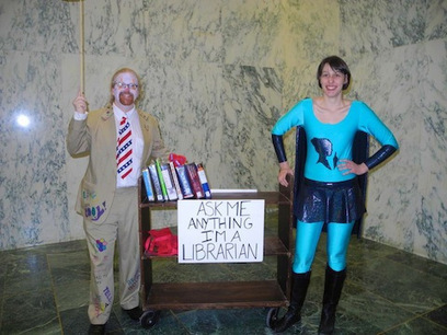 10 of the Coolest Librarians Alive &ndash; Flavorwire | The Information Professional | Scoop.it