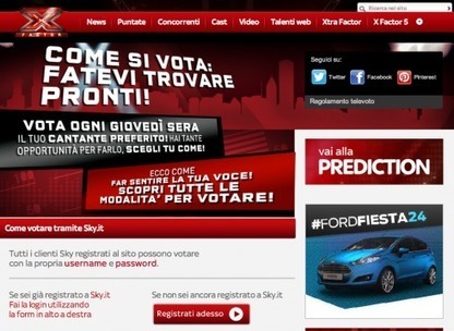 Social & multi-screen TV Case Study: The X Factor Italy | | MIPBlogMIPBlog | Digital News for the Roofers | Scoop.it