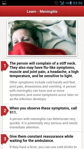 American Red Cross aplicaci&oacute;n de primeros auxilios para Android es una aplicaci&oacute;n buena para sugerir a los pacientes | Salud Social Media | Scoop.it