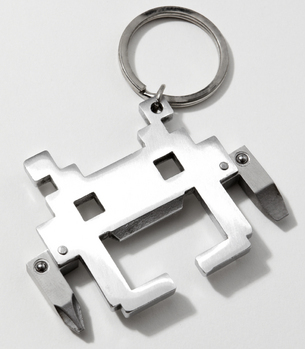 Space Intruder Multi-tool | Kikkerland Screwdriver Keychain | fredflare.com | Cool Things to Buy | Scoop.it