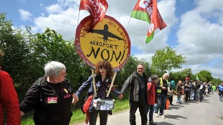 Cha&icirc;ne humaine g&eacute;ante autour de Notre-Dame-des-Landes | ACIPA | Scoop.it