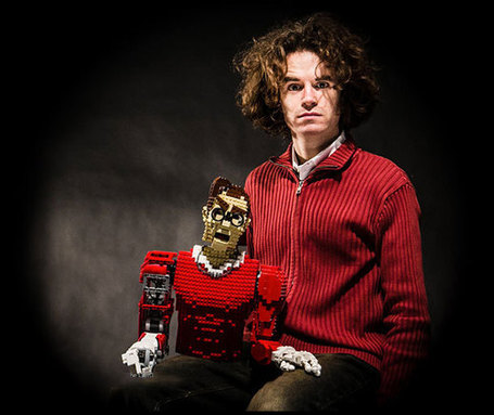 Legonardo l&rsquo;humano&iuml;de peintre fait en Lego | Actualit&eacute;s robots et humano&iuml;des | Scoop.it