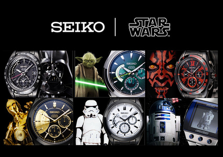 It's Star Wars Time... For Real. SEIKO Launches Six Official Star Wars Wristwatches. | All Geeks | Scoop.it