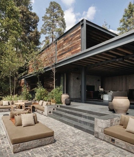 maison contemporaine mexicaine dacier et de bois Construire maison contemporaine mexicaine dacier et de bois Construire