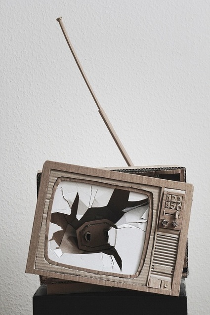 Artist Creates &lsquo;Cardboard&rsquo; Street Art Installations - DesignTAXI.com | Visual Culture and Communication | Scoop.it