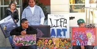 These teens saw the writing on the wall - Mail Tribune | Adolescent Literacies | Scoop.it
