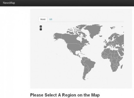 NewsMap, servicio para encontrar noticias locales de cualquier parte del mundo | Vulbus Incognita Magazine | Scoop.it