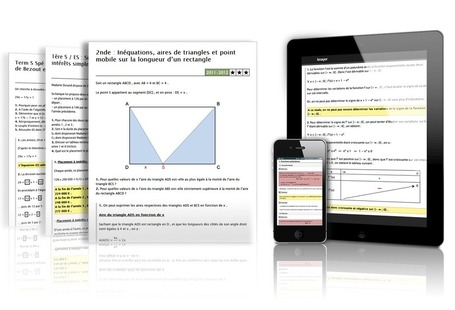 Knayer &bull; Cours et exercices corrig&eacute;s de maths coll&egrave;ge et lyc&eacute;e | M&eacute;dias Sociaux de Miiw2.0 | Scoop.it