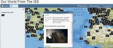 El mundo desde la Estaci&oacute;n Espacial Internacional en un Google Map | #GoogleMaps | Scoop.it