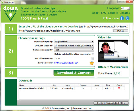 Scaricare e Convertire Video Da YouTube Anche Con Ubuntu: Downverter ...