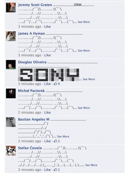 Microsoft's Xbox Facebook page Turns into Epic ASCII Art Flame War - The Next Web | ASCII Art | Scoop.it