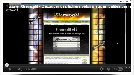 Tutoriel Xtremsplit - D&eacute;couper des fichiers volumineux en petites parties | formation 2.0 | Scoop.it