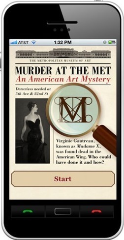 Meurtre au MET : une nouvelle application mobile pour jouer dans (avec) les collections | Mus&eacute;e, mus&eacute;es, num&eacute;rique | Scoop.it
