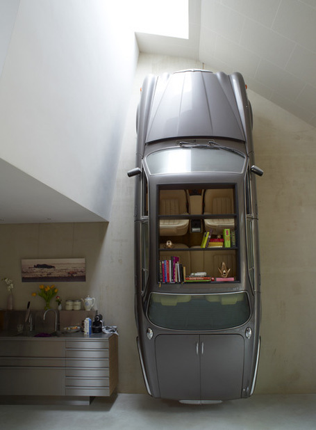 Spectacular Vintage Car Bookshelf | A Dapper Designer | Scoop.it