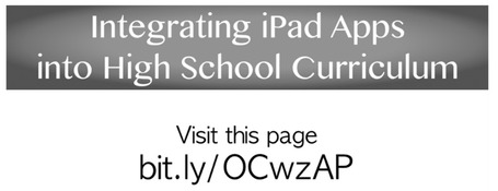 Integrating iPad Apps into High School Content - LiveBinder | iPads in Education | Scoop.it