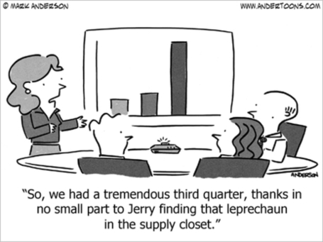 Fab Third Quarter Thanks to a Leprechaun | Just Story It | Scoop.it
