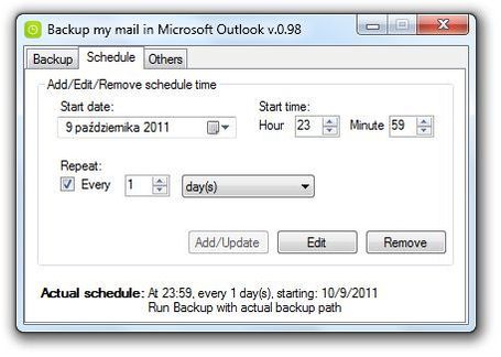 Backup my mail, sauvegarder r&eacute;guli&egrave;rement ses bases Outlooks | Veille Techno et Informatique "Autrement" | Scoop.it