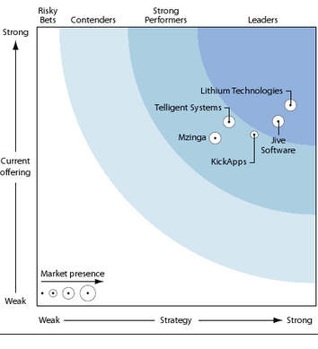 Lithium y Jive, plataformas de comunidad l&iacute;deres seg&uacute;n Forrester | Territorio creativo | #EsceVirtEA Escenarios Virtuales Aprendizaje | Scoop.it