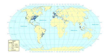 Mapping the global Twitter heartbeat: The geography of Twitter | "Social Media" | Scoop.it
