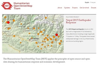 OpenStreetMap y su cartografía colaborativa con fines humanitarios, HOT