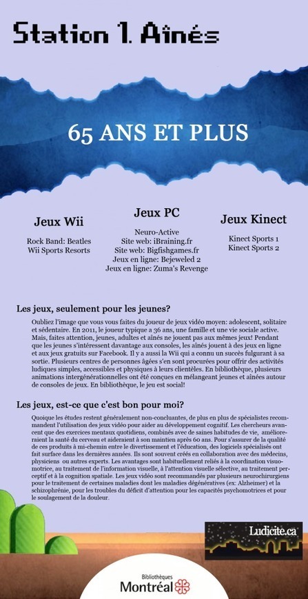 Les jeux en biblioth&egrave;ques en images | Le jeux vid&eacute;os en biblioth&egrave;ques publiques | Scoop.it