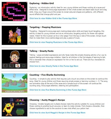 5 "Help Kidz Learn" Apps - For Access and Cause & Effect | iPads in Special Education | Scoop.it