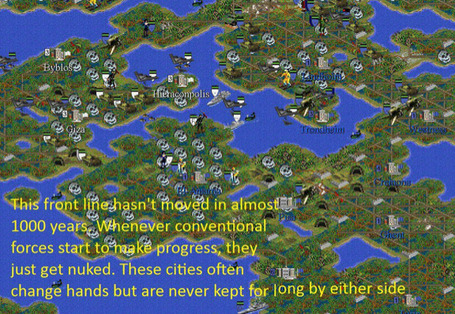I've been playing the same game of Civilization II for almost 10 years. This is the result. : gaming | Art en R&eacute;seau | Scoop.it