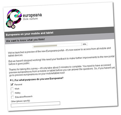 Europeana on your mobile: What do you think? | europeana | Slovenian Genealogy Research | Scoop.it
