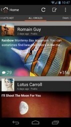 Google+ updated with visual refresh, launching hangouts easier than ever | "#Google+, +1, Facebook, Twitter, Scoop, Foursquare, Empire Avenue, Klout and more" | Scoop.it