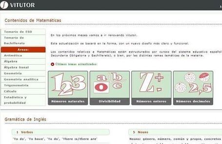 Vitutor, sitio web que recopila apuntes, ejercicios y problemas de matem&aacute;ticas | Educacion, ecologia y TIC | Scoop.it