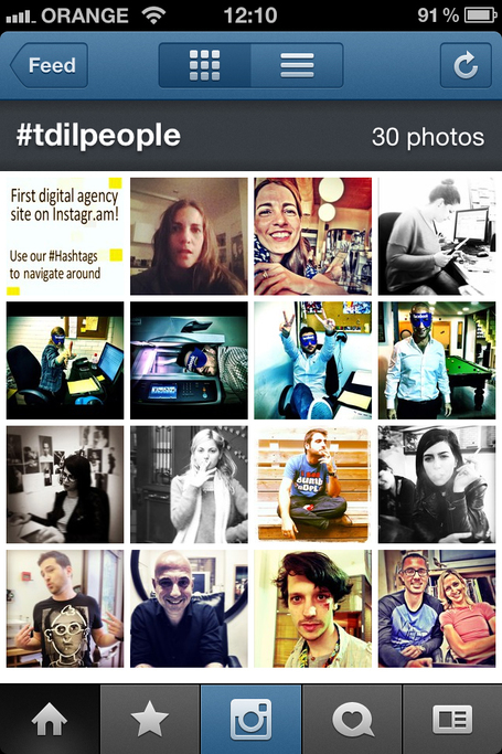 Pretty Damn Cool: Tribal DDB Israel's Officegram - Agency Houses Website Entirely on Instagram | Tracking Transmedia | Scoop.it
